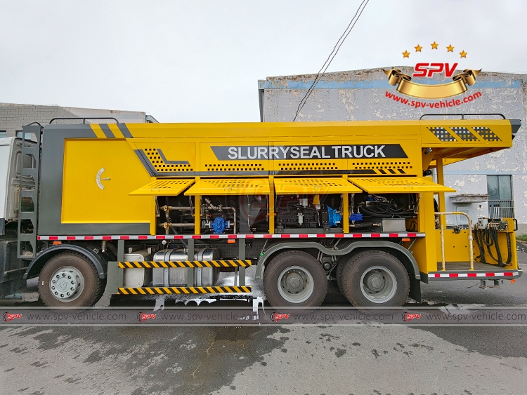 Slurry Sealing Truck Sinotruk - LS1 Slurry Sealing Truck Sinotruk - LS1
